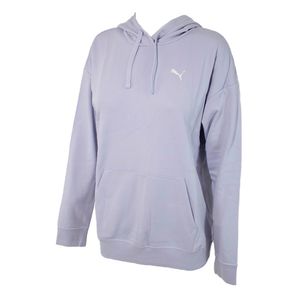 Buzo Puma Essentials Relaxed Hoodie Lila Mujer