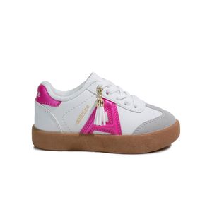 Zapatillas Addnice Liverpool Blanco/Fucsia Niños