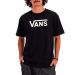 Remera Oversized Vans Flying V Negra 1