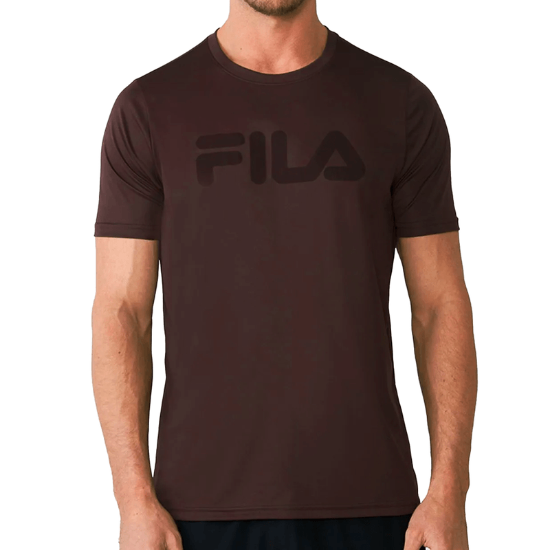 Remera Fila Basic Sports Graphic Chocolate 1