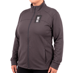 Campera Deportiva Pro One Wrap Plomo 1