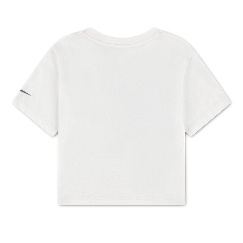 Remera Nike Animal Print Niña Blanca 2