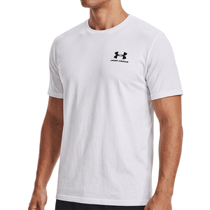 Remera Under Armour Logo Emb SS Blanco