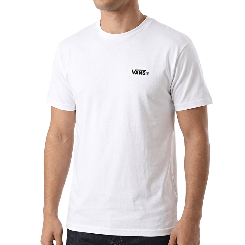 Remera Vans New Left Chest Blanca 1