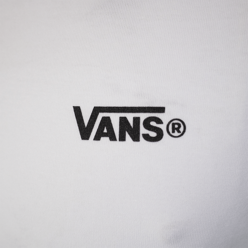 Remera Vans New Left Chest Blanca 3