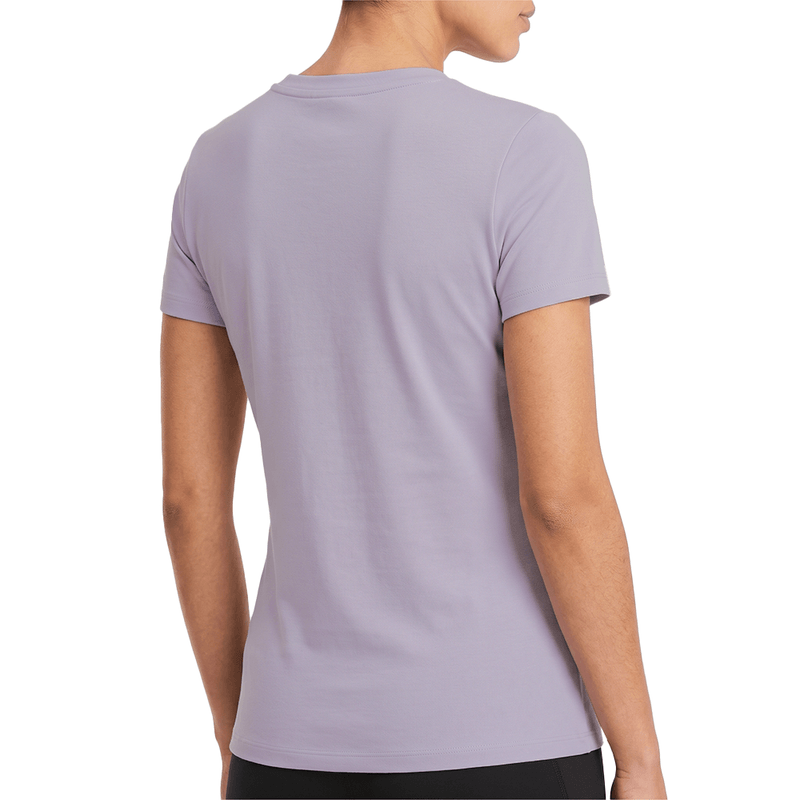 Remera Training Puma Essentials Crew Mujer Lila 2