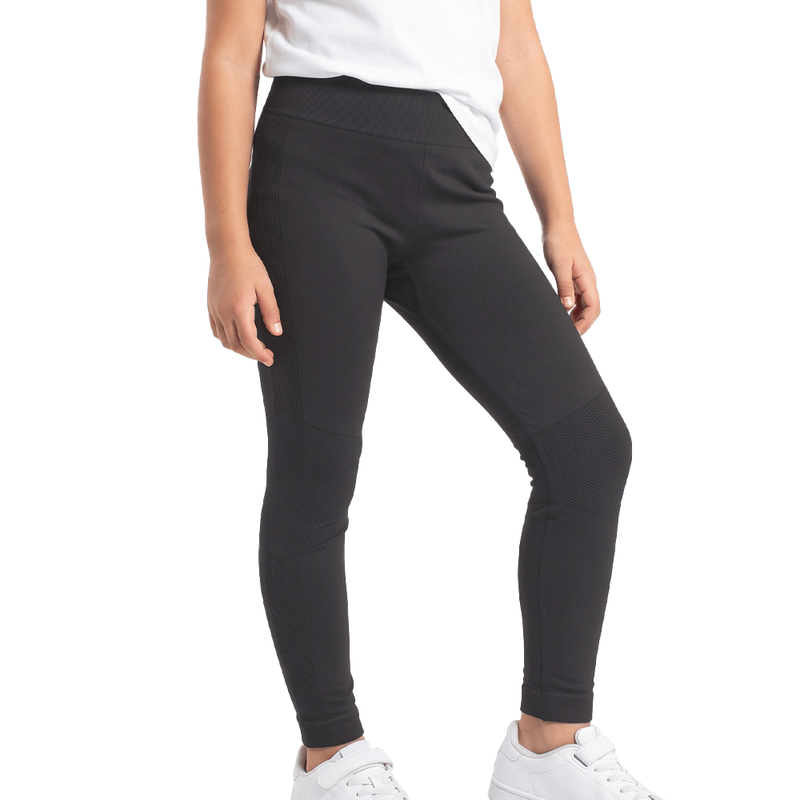 Calza Atomik Mess Seamless Niña Negro 1