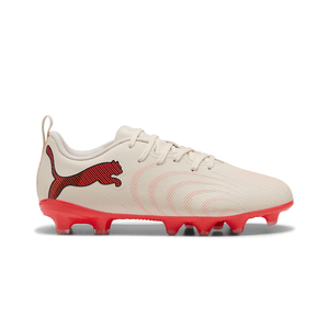 Botines Puma Future Play FG/AG Junior Beige Naranja