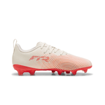 Botines Puma Future Play FG/AG Junior Beige Naranja 2