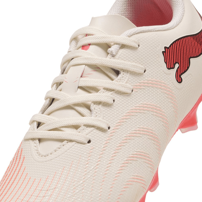 Botines Puma Future Play FG/AG Junior Beige Naranja 5