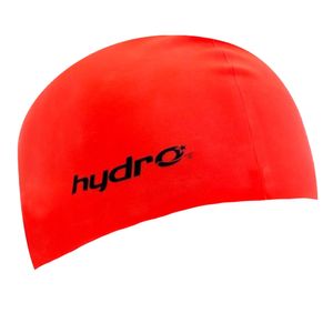 Gorra Natacion Hydro Silicona Rojo Junior