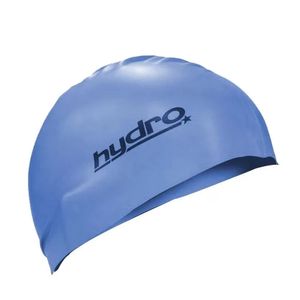 Gorra Natacion Hydro Silicona Celeste Junior