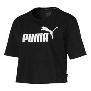Remera Moda Puma Essentials Cropped Ng Mujer