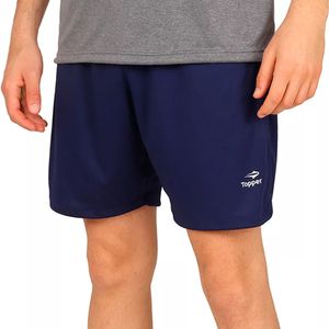 Short Training Topper Poly Az Hombre