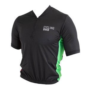 Remera De Ciclismo Dribbling Medio Cierre Ng Hombre