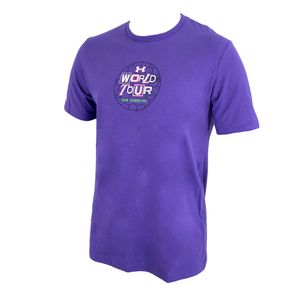 Remera Moda Under Armour World Tour Az Hombre