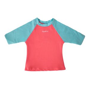 Remera Natacion Hydro Proteccion UV Coral Tq Nñ