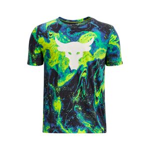 Remera Training Under Armour UA PJT Rock Marble AOP vd Nñ