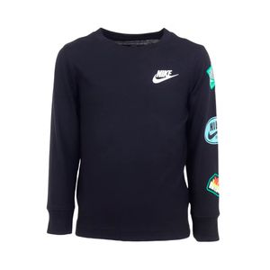 Buzo Nike NKB Retro Stickers LS Tee Blac Az Nñ