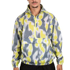 Buzo Running Medio Cierre Crinkled Am Gs Bn Hm