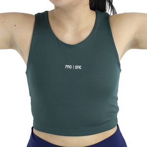 Top Training Pro One Halter Doble Vd Mujer