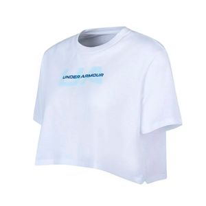 Remera Training Under Armour Boxy Crop Brand Bn Cl Mujer
