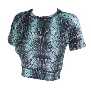 Remera Training Pro One Pupera Subli Snake Mujer