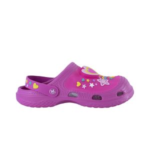 Clogs Moda Footy Con Luz Fu Niños