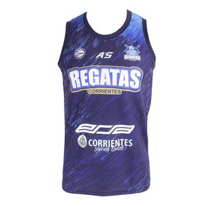 Camiseta Basquet As Regatas Titular 25 26 Az Hombre