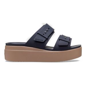 Sandalias Moda Crocs brooklyn Low Wedge Ng Mujer