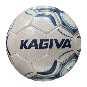 Pelota Futbol Kagiva Campo Pro Costurado Bn Az