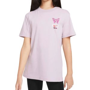 Remera Moda Nike Boy M Platinum Li Niñas