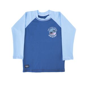 Remera Origami Uv Mangas Largas Az Cl Niños