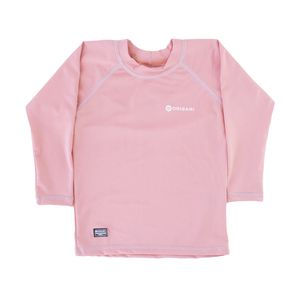 Remera Origami Uv Mangas Largas Salmon Niños