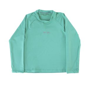 Remera Pro One Sun UV Vd Menta Niños