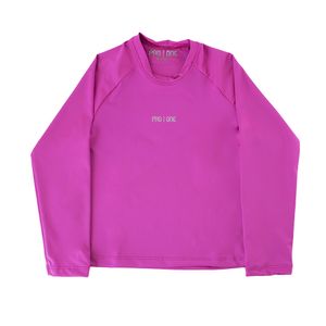 Remera Pro One Sun UV Fucsia Niños