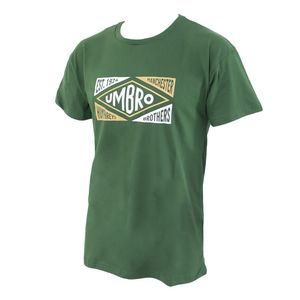 Remera Moda Umbro Leeds Vd Bn Hombre