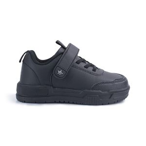 Zapatillas Moda Footy Colegial Velcro Ng Niños