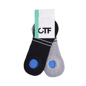 Medias Moda CottonFoot x2 Ng Gs