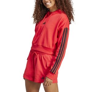 Buzo Moda Adidas Essentials French Terry Crop Nj Ng Mujer