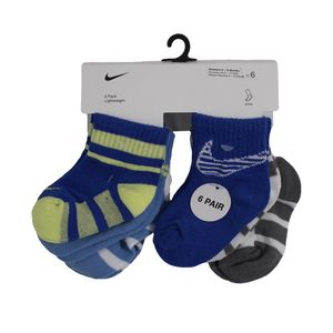 Medias Moda Nike Pack x6 Trophy Az Am Gs Bn