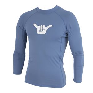 Remera Training Hang Loose Umiko Lycra UV Az Bn