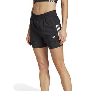 Short Running Adidas Own the Run CLIMACOOL 2 EN 1 Ng Bn Mujer