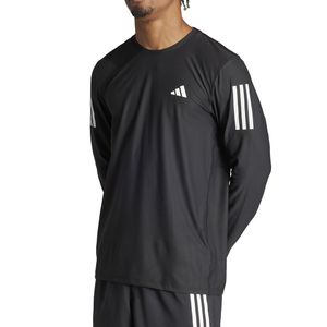 Remera Running Adidas Own The Run ML Ng Bn Hombre