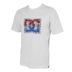 Remera Moda DC Star Inline Bn Rj Az Hombre