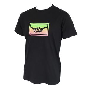 Remera Moda Hang Loose Neon Ng Rj Vd Hombre