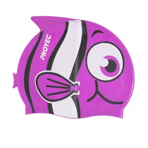 Gorro Natacion Proyec Silicona Vt Bn Niños