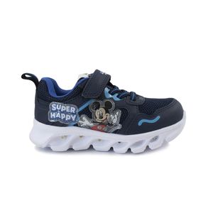 Zapatillas Moda Footy Mickey Velcro Luz Az Cl Niños