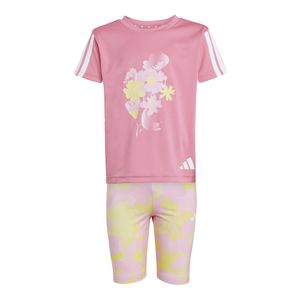 Conjunto Moda Adidas Essentials Estampado Floral Rs Am Niños