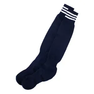 Media Futbol Cotton Foot Azul Rayas Az Bn